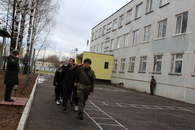 Поездка в воинскую часть
